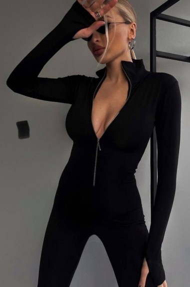 Стильный комбинезон на флисе DMP-A1173A310