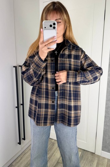 Рубашка прямого кроя KG-108A490