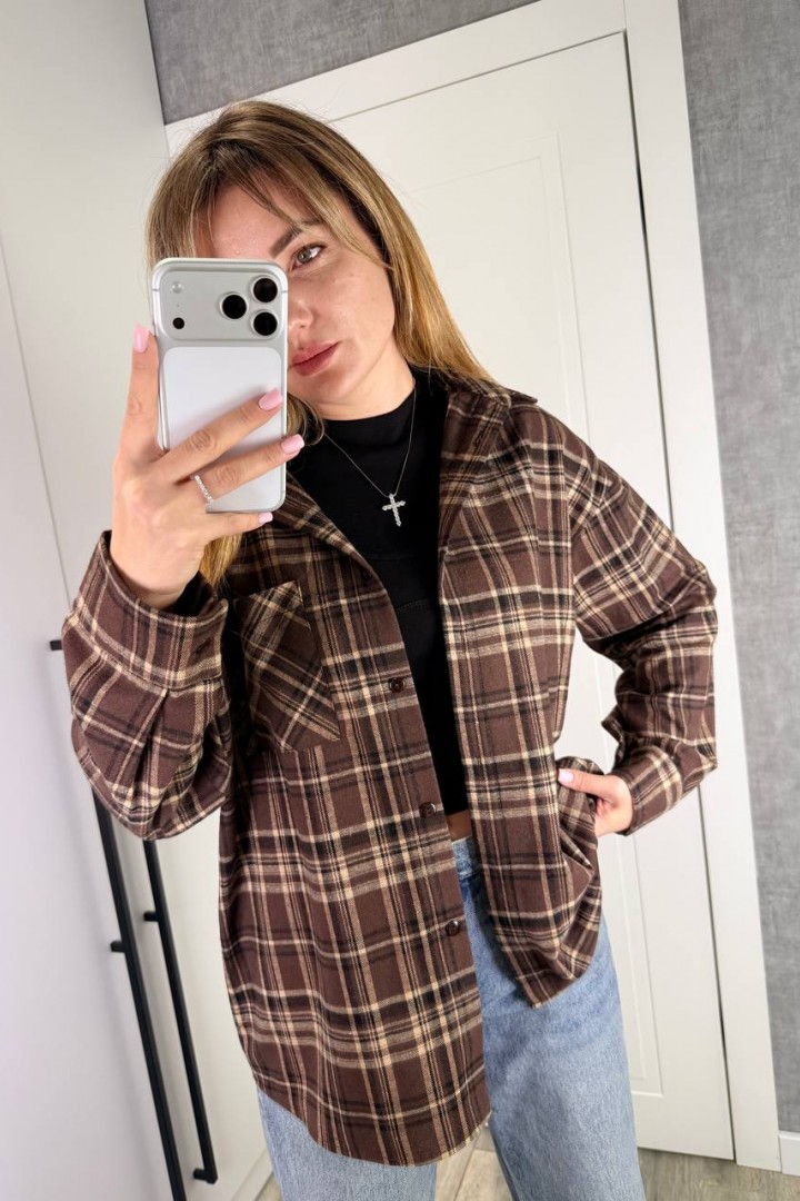 Рубашка прямого кроя KG-108A490