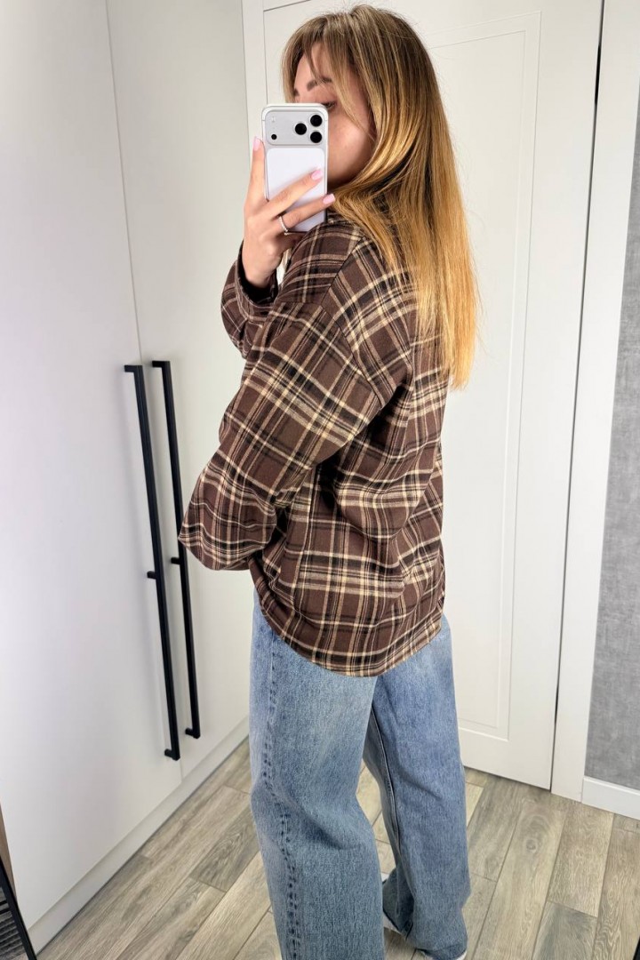 Рубашка прямого кроя KG-108A490