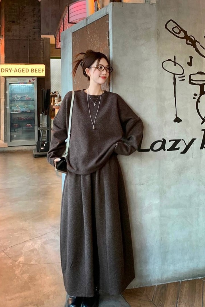 Тепленький костюм из ангоры DMP-A1607A500