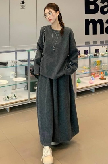 Тепленький костюм из ангоры DMP-A1607A500