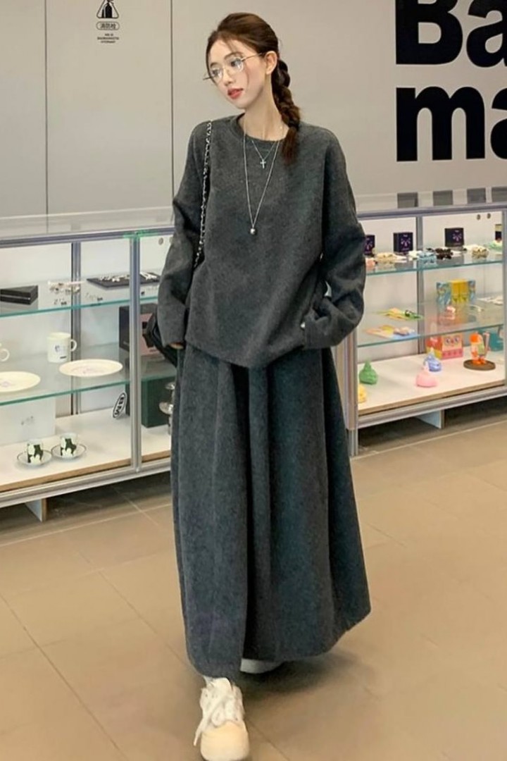 Тепленький костюм из ангоры DMP-A1607A500