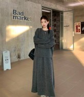 Тепленький костюм из ангоры DMP-A1607A500