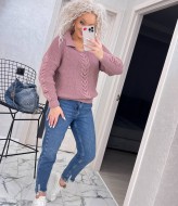 Светр з відкладеним коміром IND-5052A520