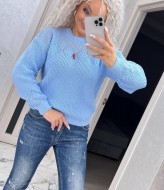 Женский однотонный свитер IND-5055A520