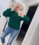 Женский однотонный свитер IND-5055A520