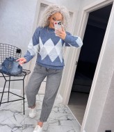 Свитер с низким горлом IND-5063A560