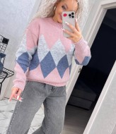 Свитер с низким горлом IND-5063A560