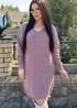 Женское вязаное платье IND-5082A590