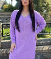 Женское вязаное платье IND-5082A590