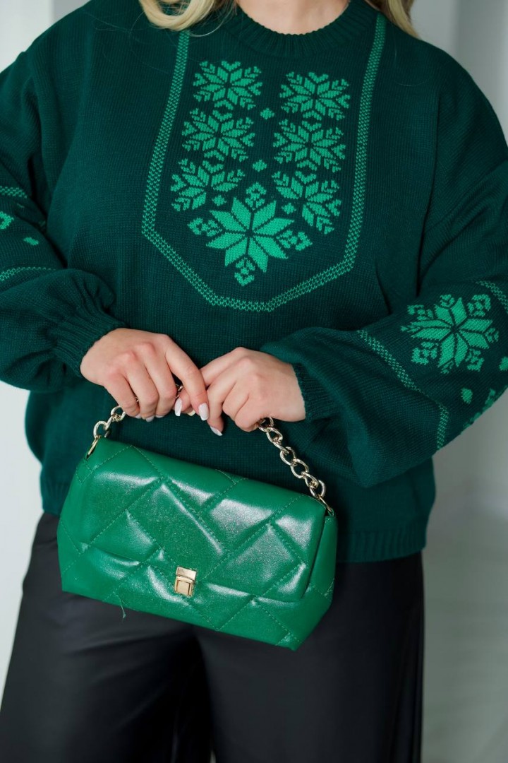 Свитер с этническим узором IND-5084A580