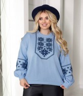 Свитер с этническим узором IND-5084A580