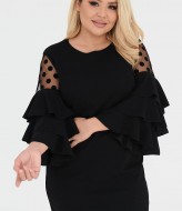 Платье с красивым рукавом BEL-337A16 Платье с красивым рукавом BEL-337A16