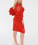 Платье с красивым рукавом BEL-337A16 Платье с красивым рукавом BEL-337A16