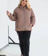 Куртка стеганая женская с капюшоном BEL-7179A22