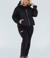 Куртка стеганая женская с капюшоном BEL-7179A22