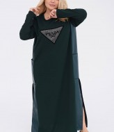 Платье со вставками по бокам BEL-77A20