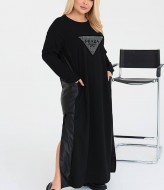 Платье со вставками по бокам BEL-77A20