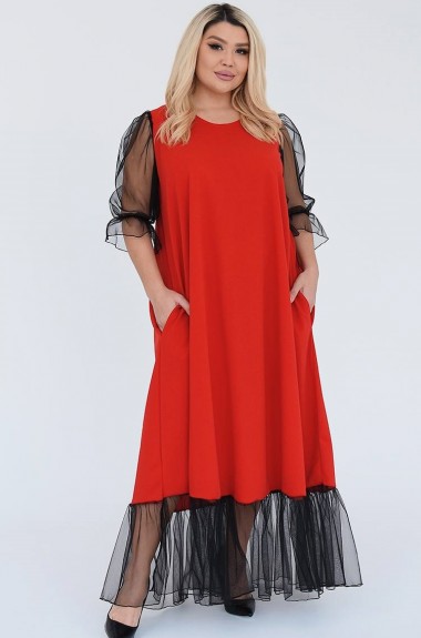 Длинное свободное платье BEL-775A18 Длинное свободное платье BEL-775A18