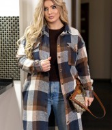 Клетчатый кардиган SMO-1274.2A19