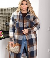 Клетчатый кардиган SMO-1274.2A19