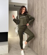 Замшевый костюм CUR-866A550