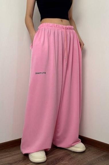 Широкие женские спортивные штаны TYN-713A360