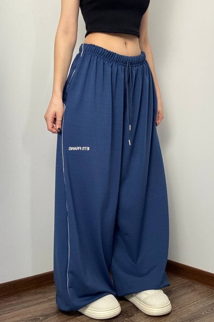 Широкие женские спортивные штаны TYN-713A360