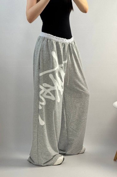 Модные широкие штаны TYN-731A400 Модные широкие штаны TYN-731A400