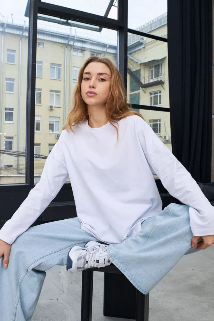 Лонгслив однотонный TYN-677A330