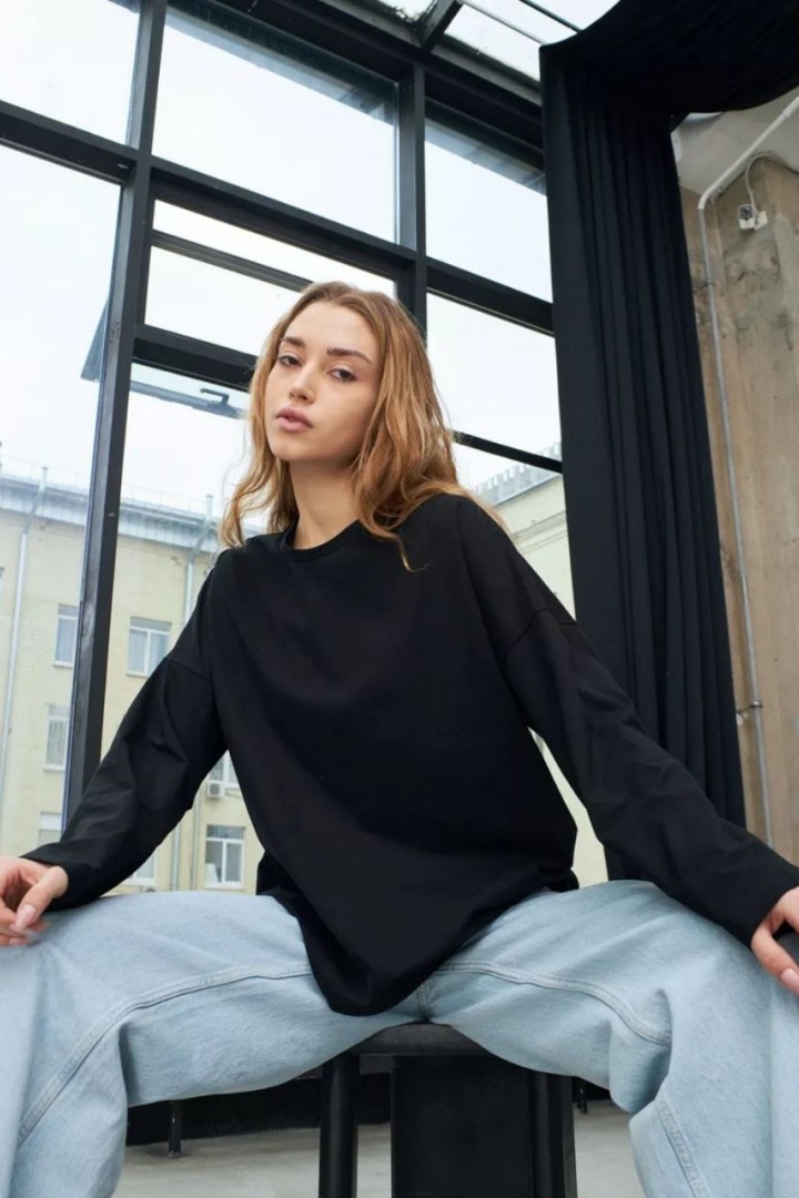 Лонгслив однотонный TYN-677A330