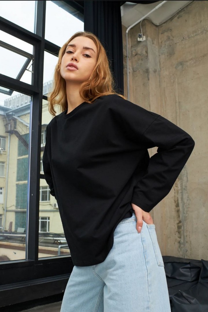 Лонгслив однотонный TYN-677A330