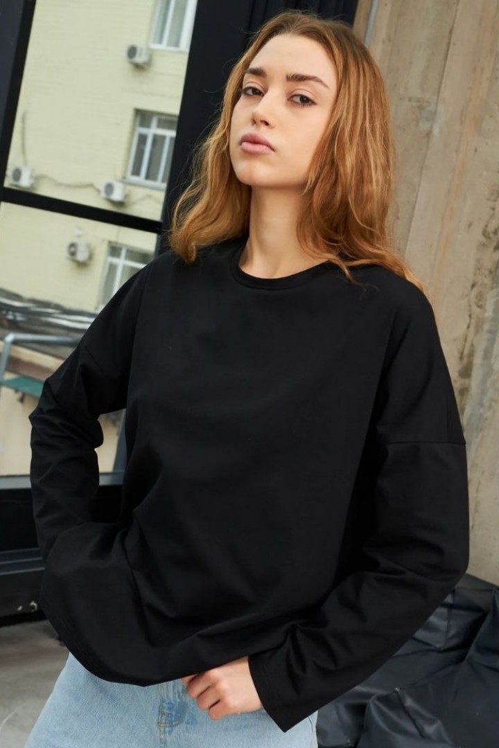 Лонгслив однотонный TYN-677A330