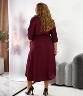 Шелковое платье GOL-2072A950