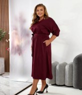 Шелковое платье GOL-2072A950