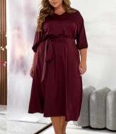 Шелковое платье GOL-2072A950