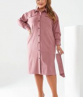 Платье-рубашка GOL-1694A750