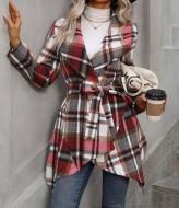 Жіночий кардиган у клітинку LSA-703A450