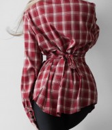 Рубашка с поясом ANM-434A600