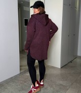 Кардиган на молнии с капюшоном AD-7932.1A320