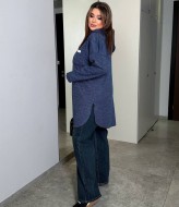 Кардиган на молнии с капюшоном AD-7932.1A320