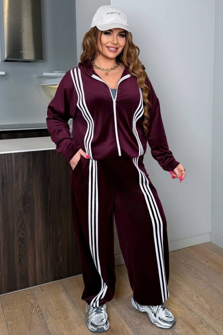 Велюровый спортивный костюм AD-7930.1A600