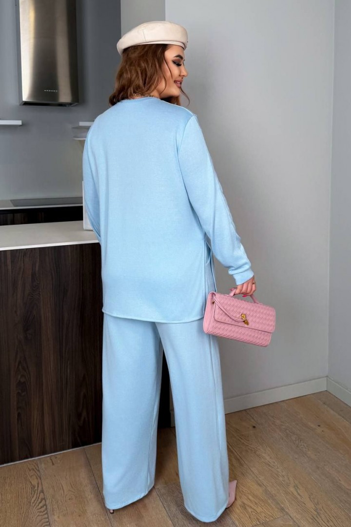 Ангоровий брючний костюм AD-7929.1A340