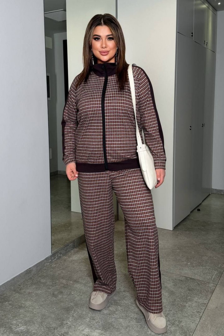 Кофта и брюки с лампасами AD-7928.1A380