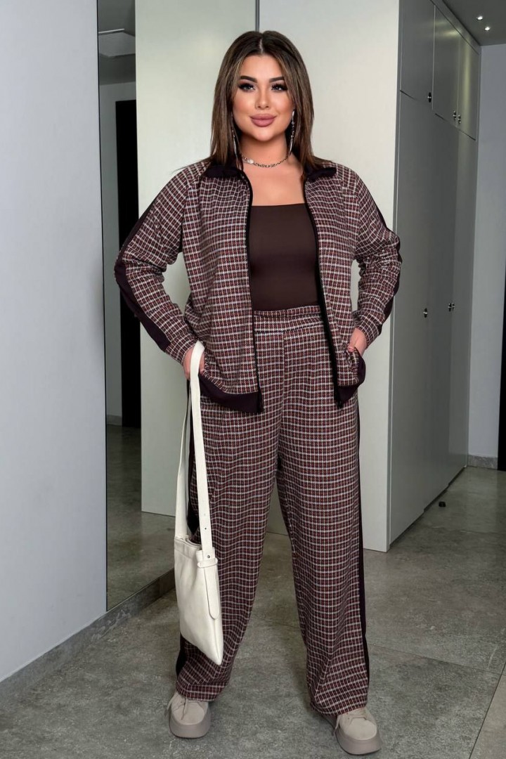 Кофта и брюки с лампасами AD-7928.1A380