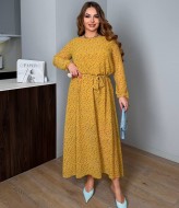 Шифоновое платье с пышной юбкой AD-8004.1A290