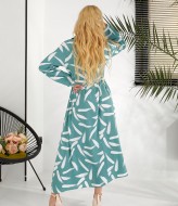 Платье рубашка с принтом  JAV-751.5451A600