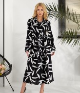 Платье рубашка с принтом  JAV-751.5451A600