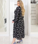 Платье с принтом PRA-1290A550